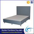 Latest Design KD Fabric Solid Wood Bed Base With Headboard